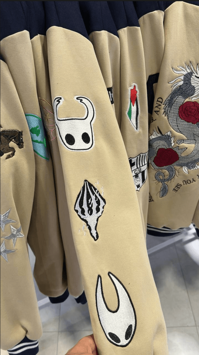 Hollow Knight + seashell + Palestine