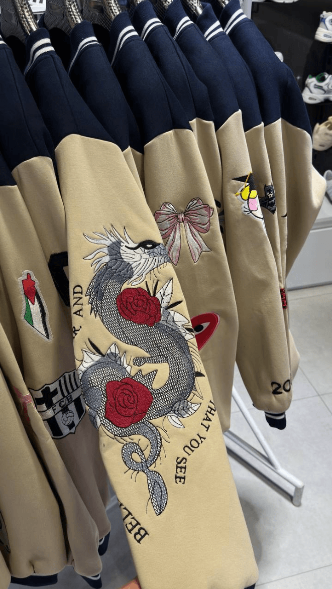 dragon and roses, all custom